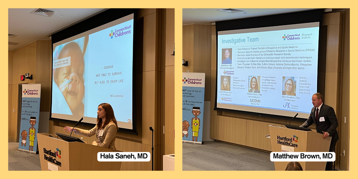 Dr. Saneh and Dr. Brown
