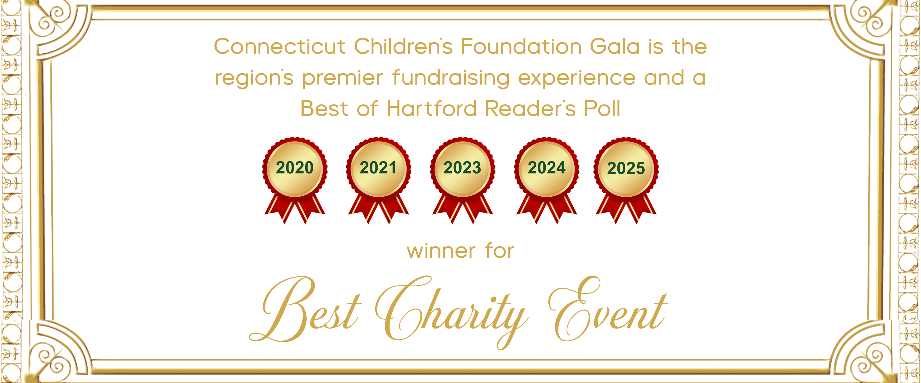 Gala Best of Hartford Award