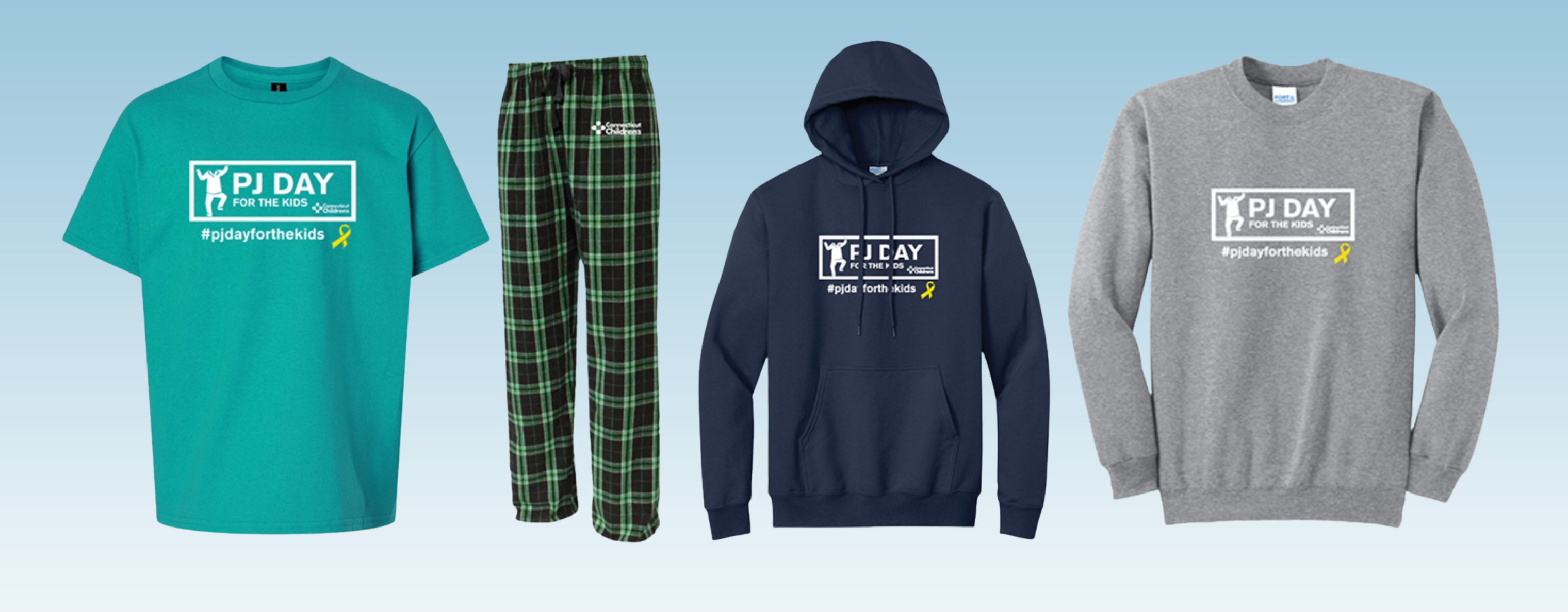 Pj Day Merch, shirt, pajama pants, sweatshirt, and crewneck