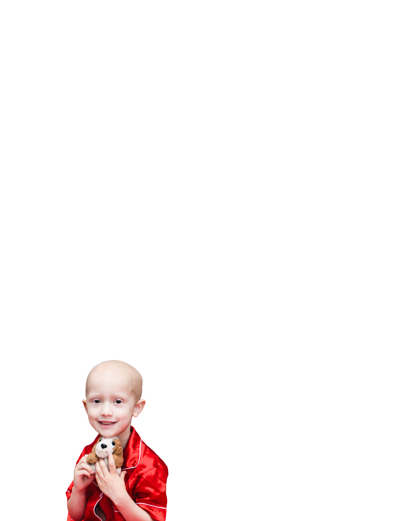 Nico holding his stuffed animal