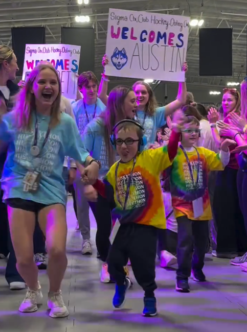 HuskyTHON Morale Tunnel