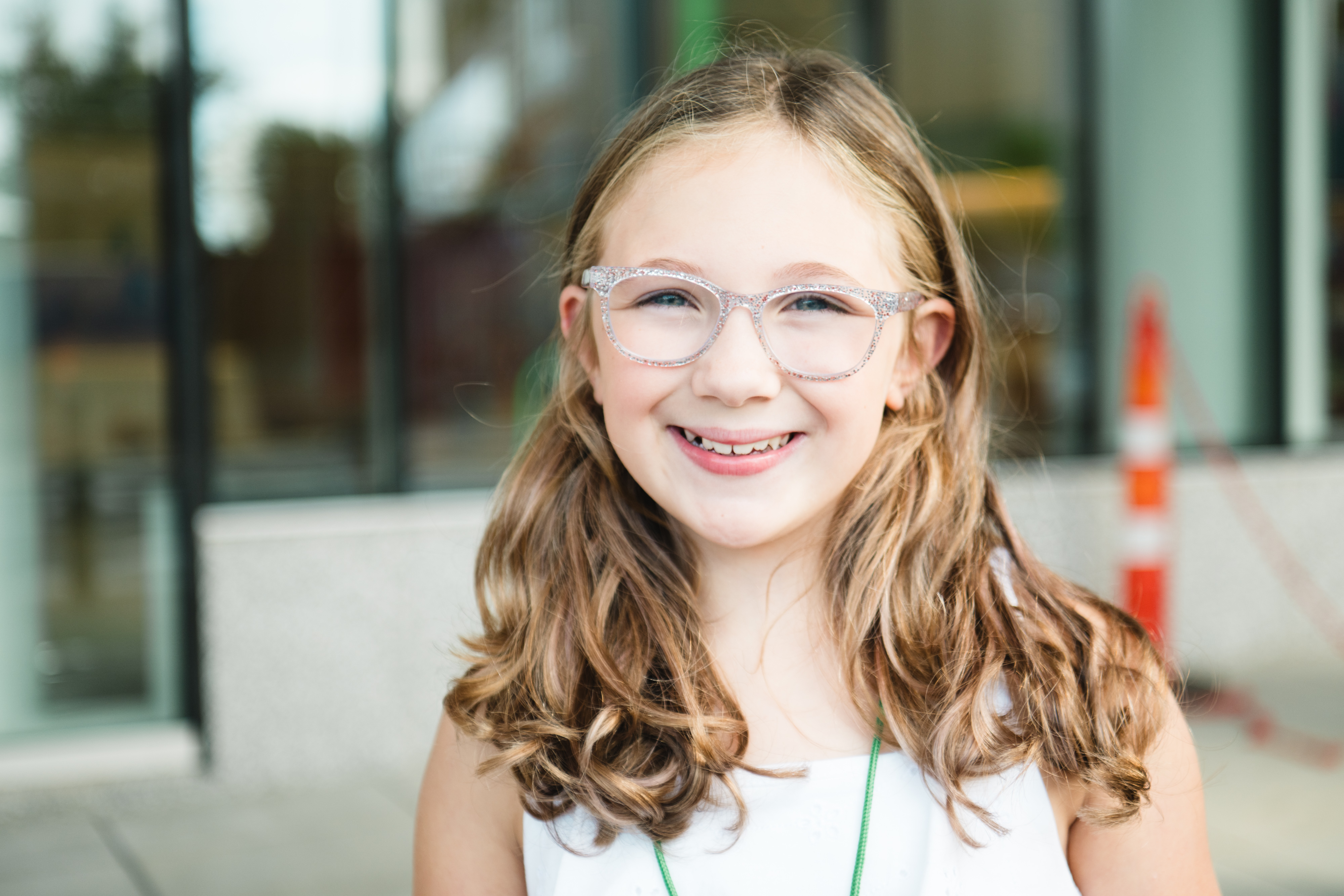 Patient Adrianna smiling