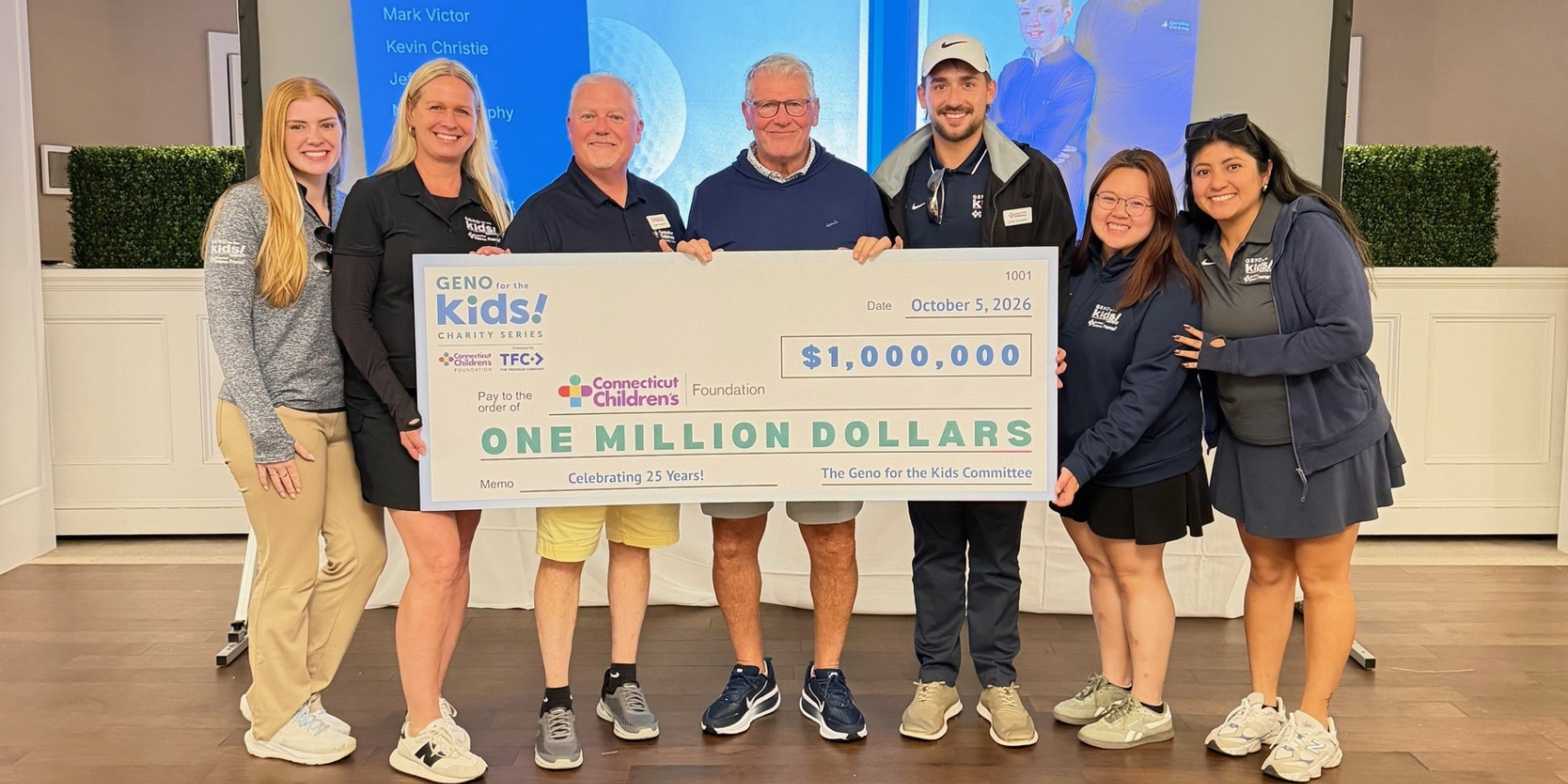Geno for the Kids Charity Series raised $1M in 2026
