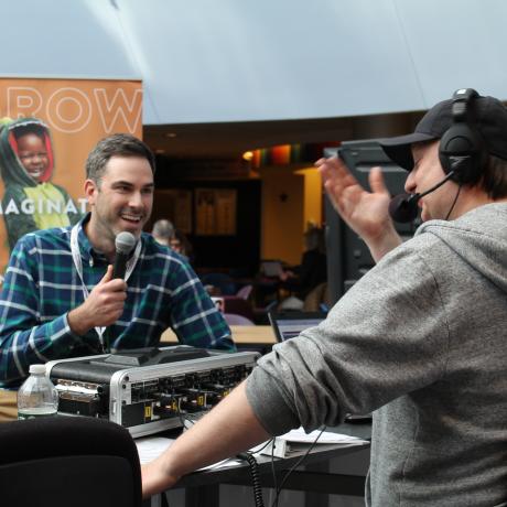 Team members and patient families share stories on-air