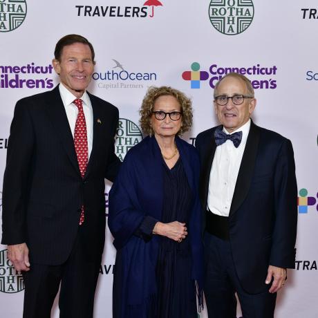 David and Linda Roth with Richard Blumenthal, United States Senator