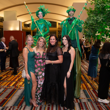 Wicked themed Gala with guards
