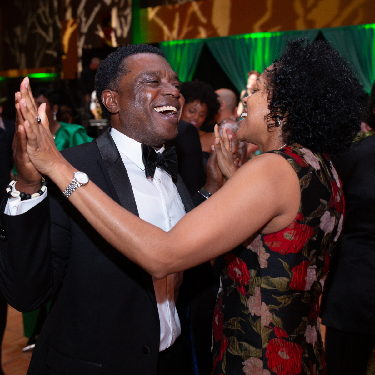 Gala guests dancing at the afterparty