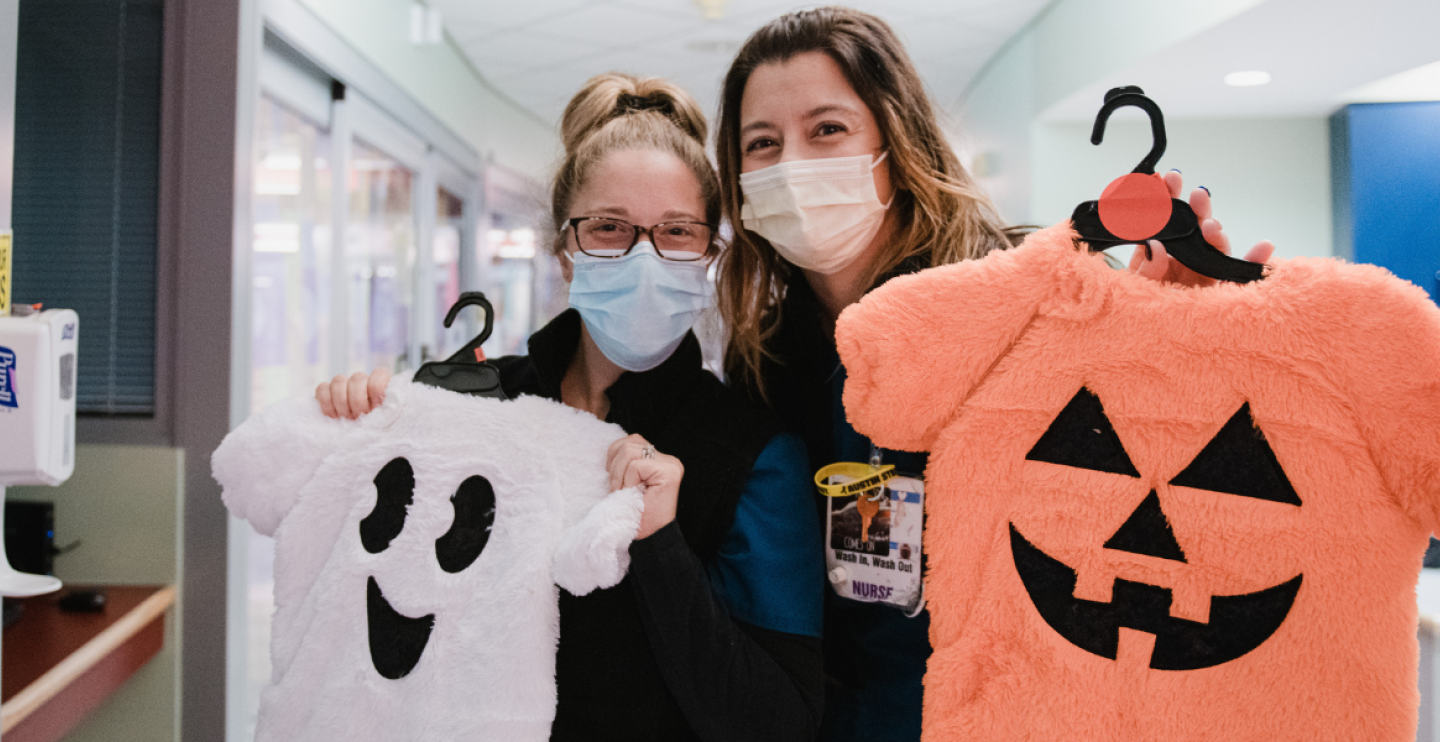 Spirit of Children helps bring Halloween to our patients!